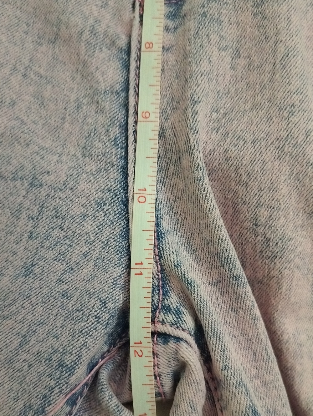 Women's Wild Fable Indie-Pop Pastel Lavender Acid Wash High Rise Skinny Jeans, M - Picture 9 of 16